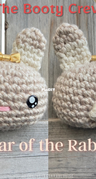 Crochet by Sarah Louise - Sarah Townsend - The Booty Crew - Year of the Rabbit - Free