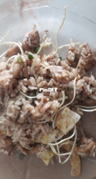 Arroz chaufa de pollo