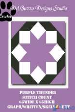 Del Guzzo Designs Studio  - Tammy Del Guzzo - Purple Thunder
