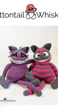 Cottontail and Whiskers - Bea King - The Cheshire Cat