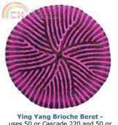 Ying Yang Brioche Beret - Nancy Marchant
