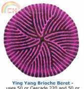 Ying Yang Brioche Beret - Nancy Marchant