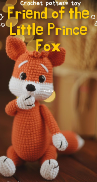 Verma toys - Maria Verova - Friend of The Little Prince - Fox