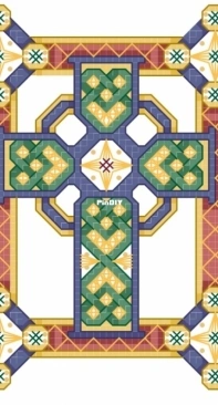 Celtic Blessings by Yvonne Horn from Cross Stitch Gold 77 PCS