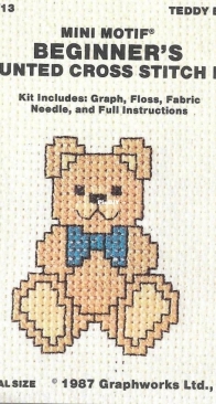 Graphworks International Inc. AY13 - Mini Motif Teddy Bear