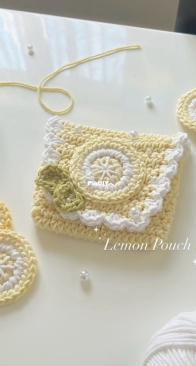 Ancalls - sweetiee._.croche - Lemon Pouch - Free