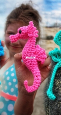 Crafty Intentions - Megan Lapp - Tiny Trio - Squid, Seahorse, Jellyfish