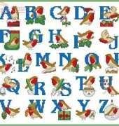 Robin ABC by Amanda Gregory from The World of Cross Stitching TWOCS 222 XSD