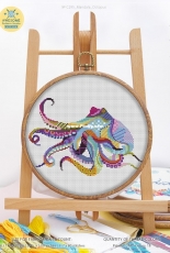Awesome Pattern Studio C295 - Mandala Octopus - XSD