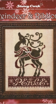 Stoney Creek - Leaflet 271 - Reindeer and Ribbons