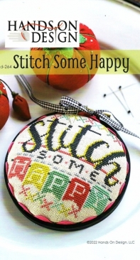 Hands On Design hd-264 - Stitch Some Happy