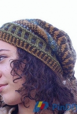 Floppy Fairisle Hat by Virginia Tullock/FatCatKnits-Free