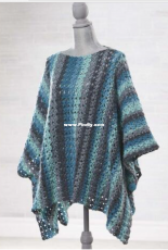 Willow Yarns - Renee Iverson - Oceanic Lace Poncho - Free
