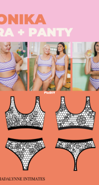 Madalynne Intimates - Maddie Kulig - Tonika Bra and Panty - Sizes XS-4XL