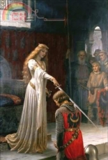 Golden Kite 2483  The Accolade by Edmund Blair-Leighton