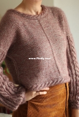 Rosematic Pullover by Teti Lutsak -  Nutsknitwear - Free