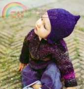 Baby Moss Stitch Sweater Knitting Pattern from Debbie Bliss
