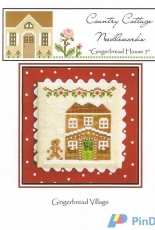 Country Cottage Needleworks - Gingerbread Village - Gingerbread House 5