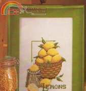 Lemons from Leisure Arts Kitchen Stitchin 157