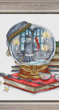 My Favorite Crosses - Headmaster Dumbldore by Julia Sharanova