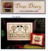 Little House Needleworks LHN DD-05 Dear Diary Lucy Fairchild 1860