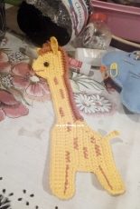 Giraffe Page Bookmark