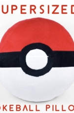 Sew Desu Ne?  - Supersized Pokeball pillow - Free