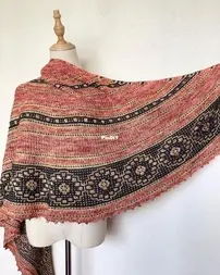 Anthe Shawl by Natasja Hornby