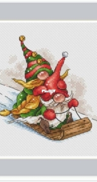 Elena Lartsova- New Year holidays on sleds XSD