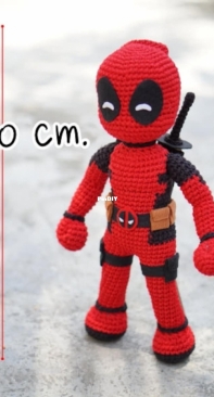 Guichai Crochet Dolls - Armano Ginji - Teechalit Wattanawongwisut - Deadpool