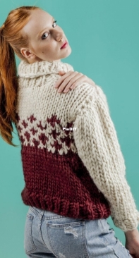 Iron Wood Sweater by We Are Knitters Free
