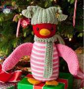 Yarnspirations - Red Heart LW2660 - Nancy Anderson - Huggable Penguin - Free