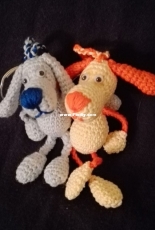 key chain little dogs
