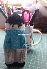 knit doll - My work