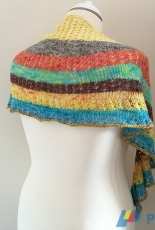 Solar Flare Shawl by Claire-Yarntastic