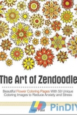 Adult Coloring Book-The Art of Zendoodle by Vida Patel-2016