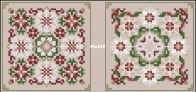 Just Nan JN335 Christmas Snowfall Biscornu PCS + XSD