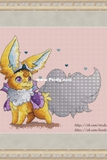 Furry heart by Alevtina Lokhtina