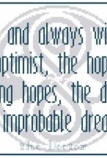 Stitching The Night Away - The 11th Doctor Quote - Free