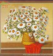 Zolotoe Runo LTS-011 - Bouquet of Camomiles