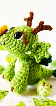 Mom Cats Crafts - Kateryna Kravchenko - Leaf Dragon - Free