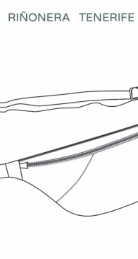 Lulú Ferris - Tenerife Belt Bag - Riñonera Tenerife - Spanish