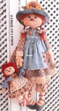 Amora e Amorinha Maria Faz Boneca