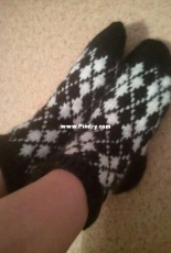 socks knitting spokes