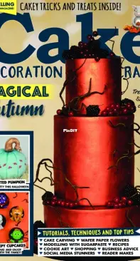 Cake Decoration & Sugarcraft UK – Issue 265 - October 2020