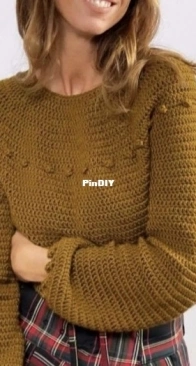 Santa Pazienzia - Estefania Gonzalez Vazquez - Sweater  Musgo - Spanish