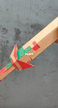 Kraf Studio - Cardboard Template - Dian Arismawan - 1871 - Sword Template - Indonesian/English