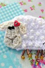 Magic with Hook and Needles - Vendula Maderska - Lamb Applique - Czech