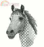 Dragon Dreams - Blackwork Horse