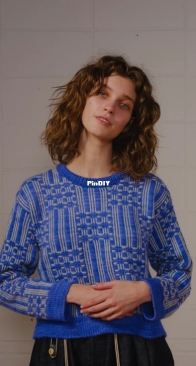 Passing Through Sweater Pattern by Lindsay Degen